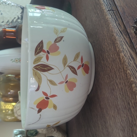 Vntg Hall Jewel Tea Autumn Leaf - Two Mixing/Serving Bowls - Picture 7 of 11